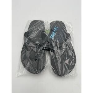 Qwave Men's Comfort Sandals, Gray, Size 12/13‎